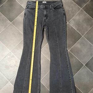 Wrangler Dark Gray Flare Jeans